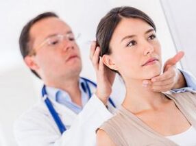 Ostokondrosi zerbikalaren diagnostikoa neurologoarekin hitzordu batean
